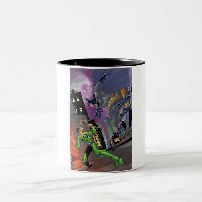 Batman - Riddler Zweifarbige Tasse (Mittel)