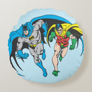 Batman & Robin Rundes Kissen