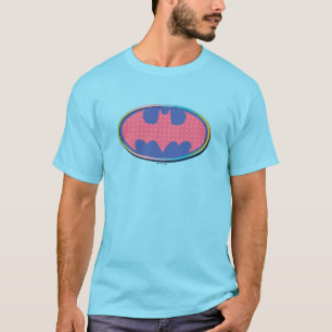 Batman   Rosa Polka-Dot-Logo T-Shirt
