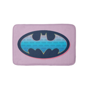Batman Rosa und Blau Badematte