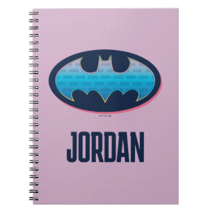 Batman   Rosa und Blau Notizblock