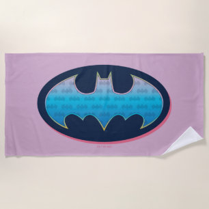 Batman Rosa und Blau Strandtuch