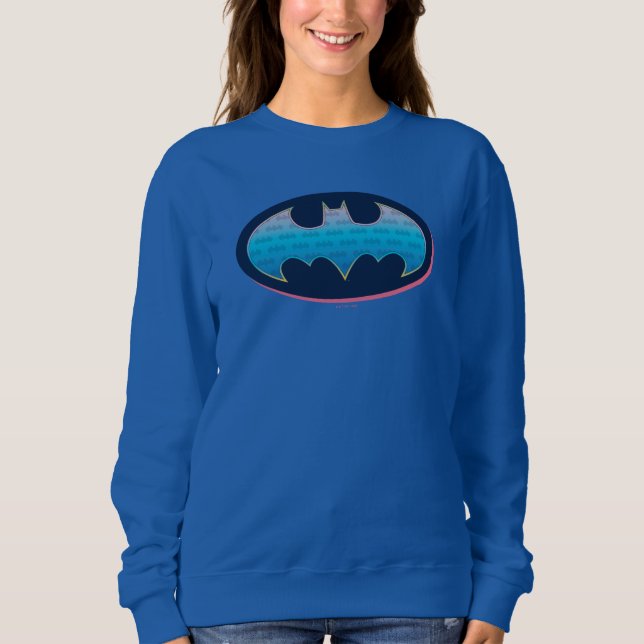 Batman | Rosa und Blau Sweatshirt (Vorderseite)