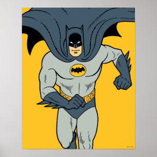 Batman Running Poster
