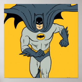 Batman Running Poster