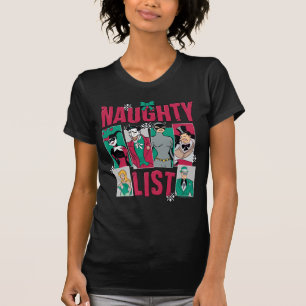 Batman   Santa Naughty List of Villains T-Shirt