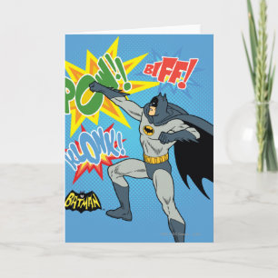 Batman Schlag Grafik Karte