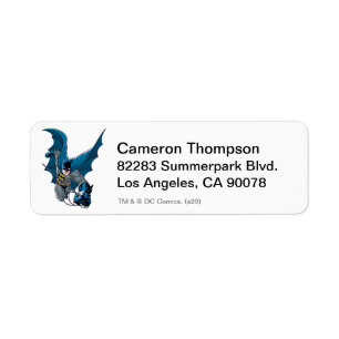 Batman schwingt aus dem Seil