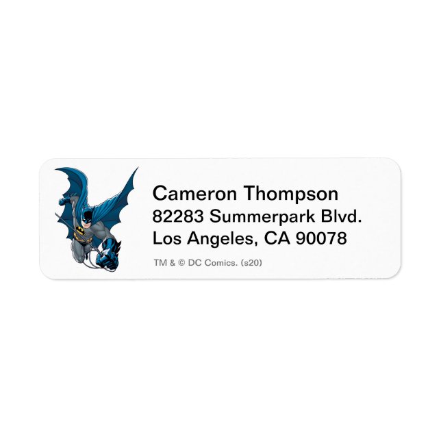 Batman schwingt aus dem Seil (Vorne)