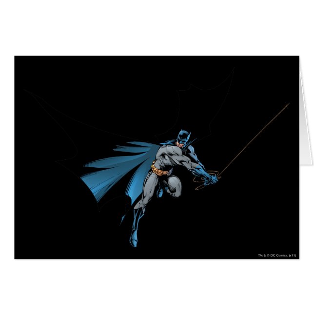 Batman schwingt mit Seil (Vorderseite (Horizontal))