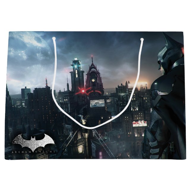 Batman sieht Stadt Große Geschenktüte (Vorderseite)