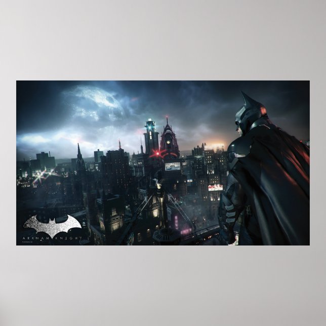 Batman sieht Stadt Poster (Vorne)