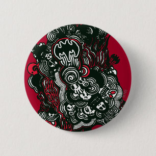 Batman Skulls/Ink Doodle Button