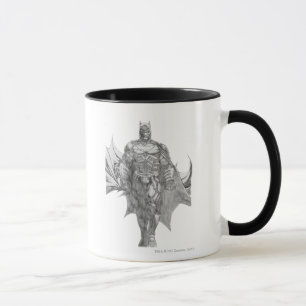 Batman Standing Drawing Tasse