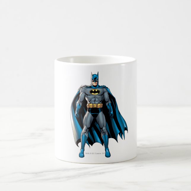 Batman steht auf kaffeetasse (Mittel)