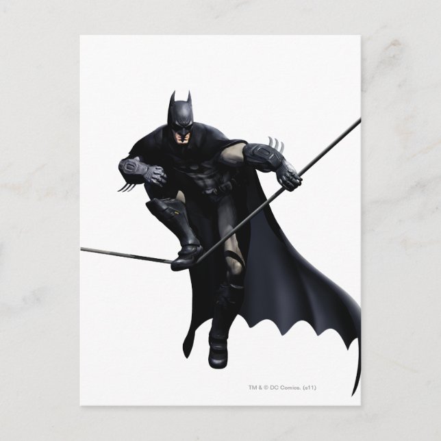 Batman Stepping On Line Postkarte (Vorderseite)
