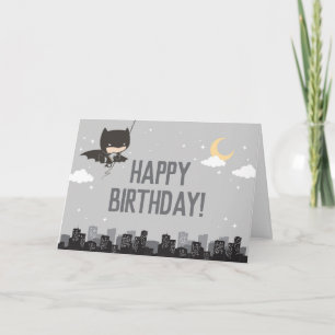 Batman Super Hero Birthday Karte
