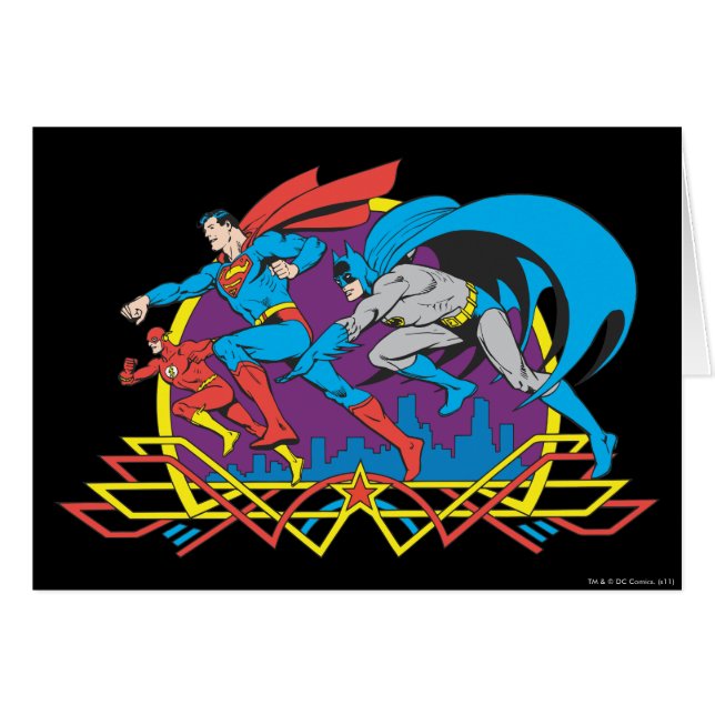 Batman + Superman + Flash (Vorderseite (Horizontal))