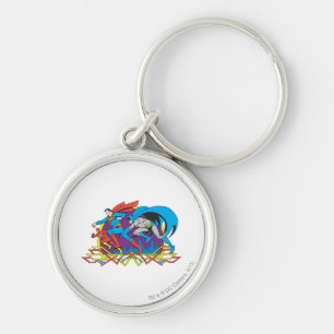 Batman + Superman + Flash Schlüsselanhänger