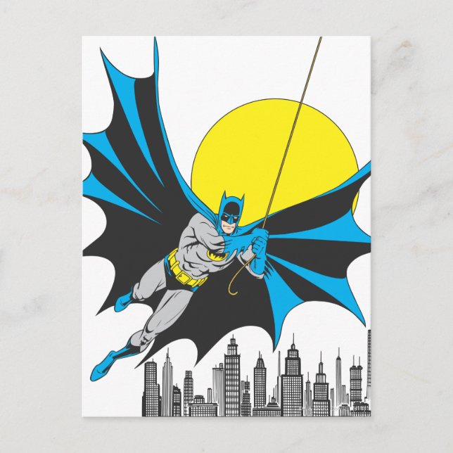Batman Swings Postkarte (Vorderseite)
