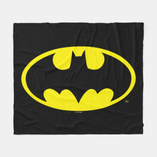Batman Symbol   Becken-Oval-Logo Fleecedecke