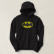 Batman Symbol | Becken-Oval-Logo Hoodie (Design vorne)