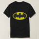 Batman Symbol | Becken-Oval-Logo T-Shirt (Design vorne)
