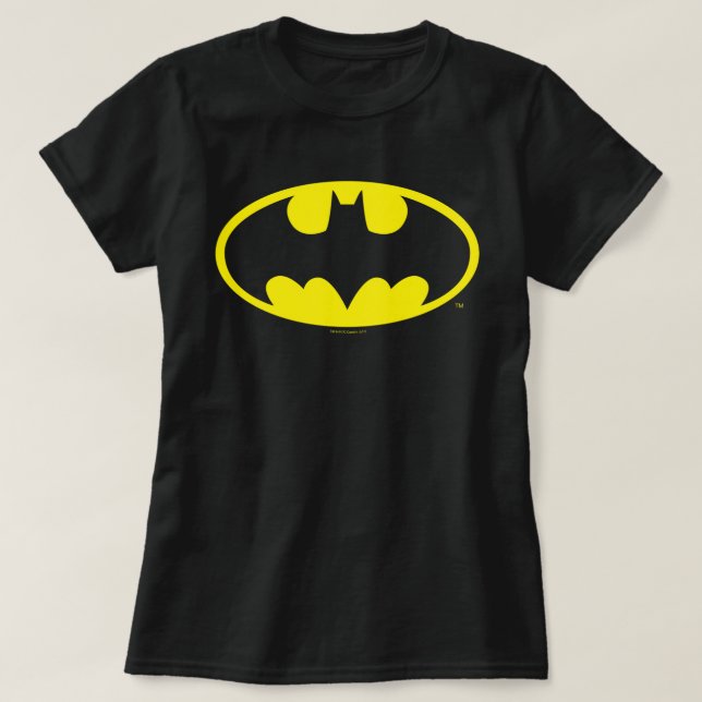 Batman Symbol | Becken-Oval-Logo T-Shirt (Design vorne)