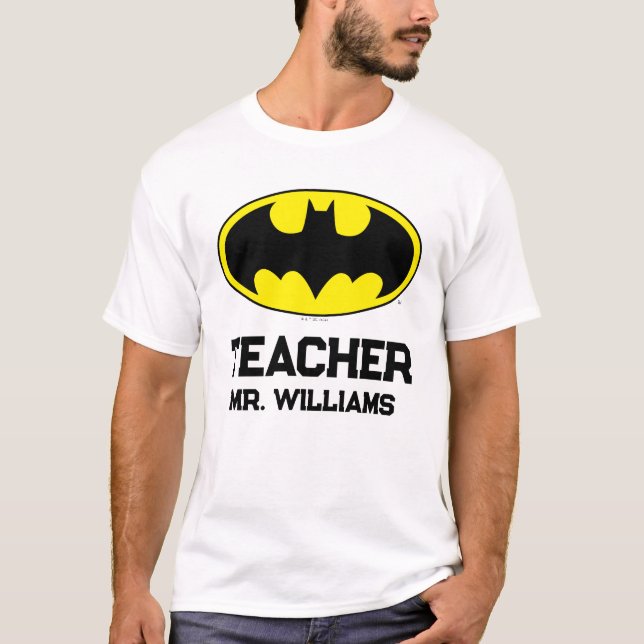 Batman Symbol | Becken-Oval-Logo T-Shirt (Vorderseite)