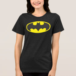 Batman Symbol | Becken-Oval-Logo Tri-Blend Shirt