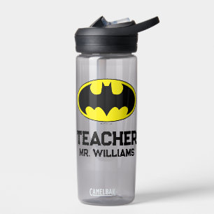 Batman Symbol Becken-Oval-Logo Trinkflasche