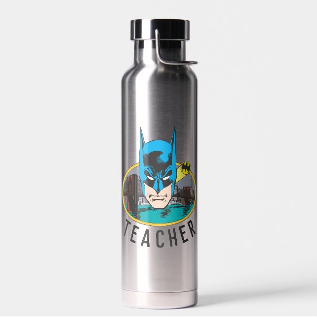 Batman Symbol | Becken-Oval-Logo Trinkflasche (Links)