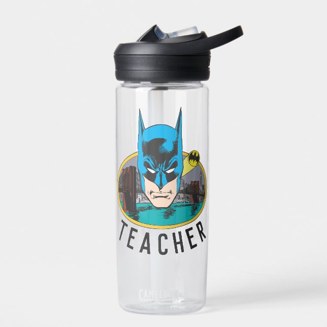 Batman Symbol | Becken-Oval-Logo Trinkflasche (Links)