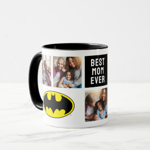 Batman Symbol   Beste Mama FotoCollage Tasse