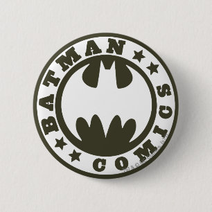 Batman Symbol   COMICEN Button