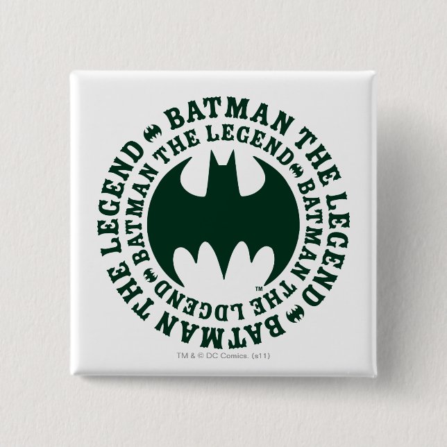 Batman Symbol | Das Legend-Logo Button (Vorderseite)