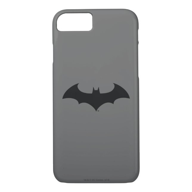 Batman Symbol | Einfache Bat-Silhouette Case-Mate iPhone Hülle (Rückseite)