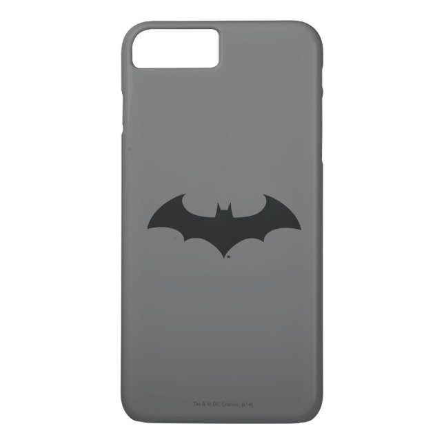 Batman Symbol | Einfache Bat-Silhouette Case-Mate iPhone Hülle (Rückseite)
