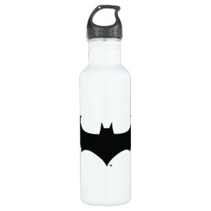 Batman Symbol Einfache Bat-Silhouette Edelstahlflasche