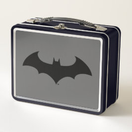 Batman Symbol | Einfache Bat-Silhouette Metall Brotdose