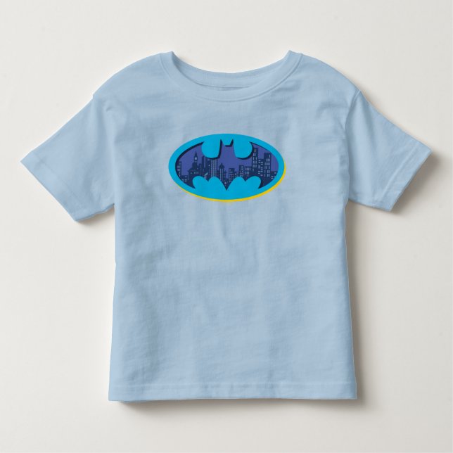 Batman | Symbol für die Stadt Arkham Kleinkind T-shirt (Vorderseite)
