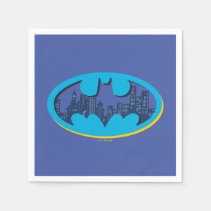 Batman Symbol für die Stadt Arkham Serviette