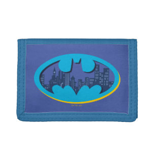 Batman   Symbol für die Stadt Arkham Tri-fold Geldbeutel