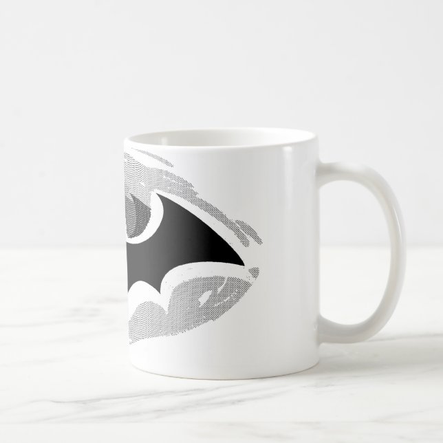 Batman Symbol | Gezeichnet Logo Tasse (Rechts)