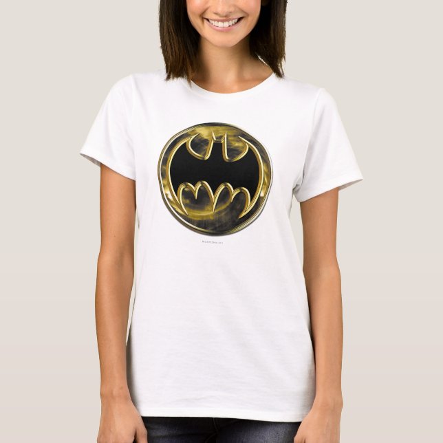 Batman Symbol | Gold-Logo T-Shirt (Vorderseite)