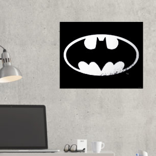 Batman Symbol   Grainy-Logo Foliendrucke