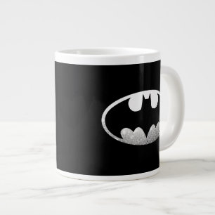 Batman Symbol   Grainy Logo Jumbo-Tasse