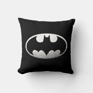 Batman Symbol   Grainy Logo Kissen