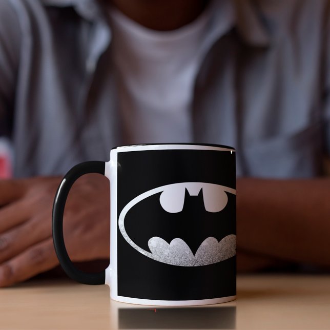 Batman Symbol | Grainy-Logo Tasse (Von Creator hochgeladen)
