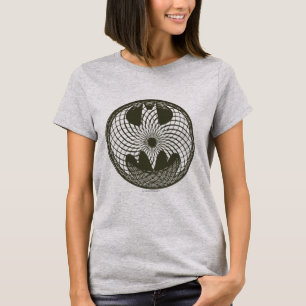 Batman Symbol   Jugendstil-Circle-Logo T-Shirt